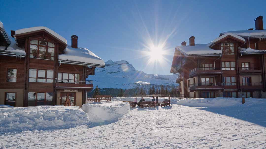 Ski France Flaine Montsoleil Apartments Terrasses d'Eos Skiing